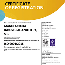 CERTIFICADO ISO 9001:2015